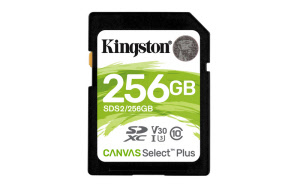 Kingston Canvas Select Plus SD - 256GB